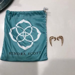 Kendra Scott Rose Gold Jacket Earrings
